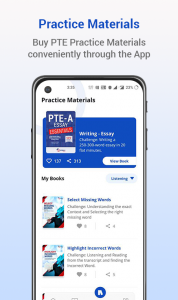 اسکرین شات 5 برنامه PTE Tutorials - Exam Practice