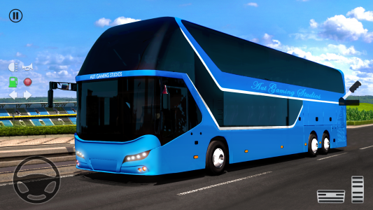 اسکرین شات بازی Coach bus simulator Bus Sim 3d 3