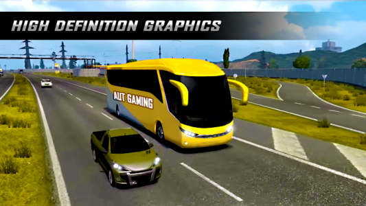 اسکرین شات بازی Coach bus simulation hill driving bus simulator 3d 1
