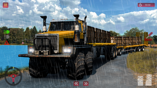 اسکرین شات بازی Russian Truck Driver Simulator 3