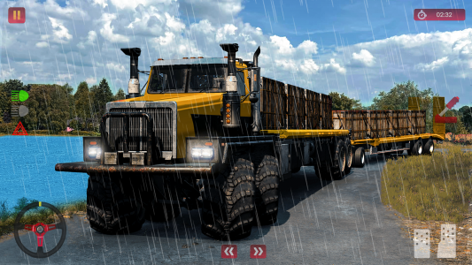 اسکرین شات بازی Russian Truck Driver Simulator 4