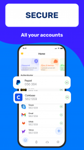 اسکرین شات برنامه Authenticator App 2