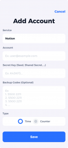 اسکرین شات 5 برنامه Authenticator App: 2FA QR Code