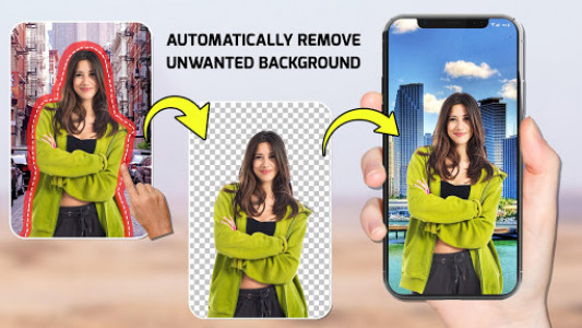 اسکرین شات برنامه Auto Cut Out - Remove Photo Background & Eraser 1