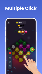 اسکرین شات 3 برنامه Auto Clicker App - Auto Tapper