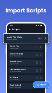 اسکرین شات 6 برنامه Auto Clicker App - Auto Tapper