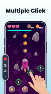 اسکرین شات 2 برنامه Auto Clicker - Auto Tapper