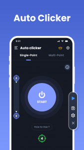 اسکرین شات برنامه Auto Clicker - Auto Tapper 1