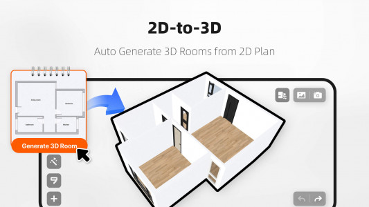 اسکرین شات 2 برنامه Homestyler - Interior Design