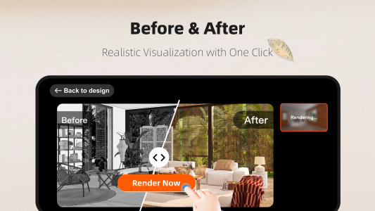 اسکرین شات 6 برنامه Homestyler - Home Design Game