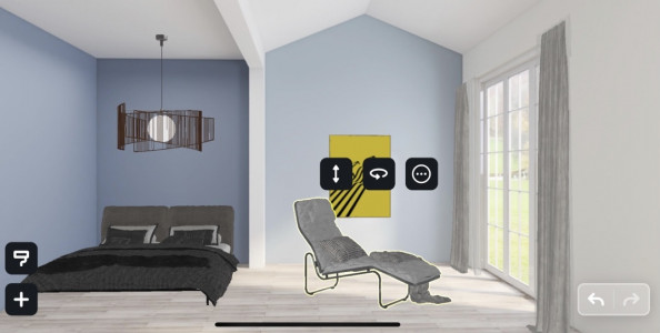 اسکرین شات برنامه Homestyler-Room Realize design 2