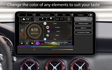 اسکرین شات 5 برنامه Car Launcher
