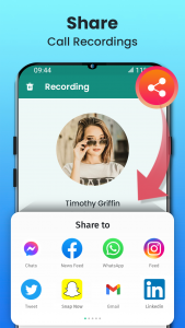 اسکرین شات برنامه Phone Call Recorder 6