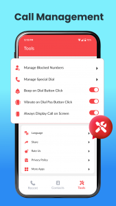 اسکرین شات 5 برنامه Phone Dialer & Contacts App