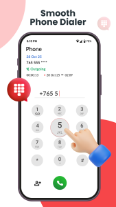 اسکرین شات 1 برنامه Phone Dialer & Recorder