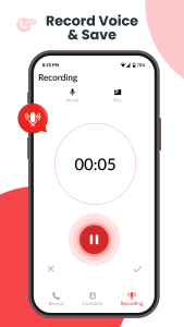 اسکرین شات 3 برنامه Phone Dialer & Recorder