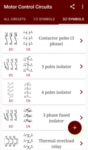 اسکرین شات 2 برنامه Motor Control Circuits