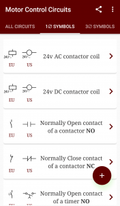 اسکرین شات 4 برنامه Motor Control Circuits