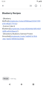 اسکرین شات 3 برنامه Simplenote