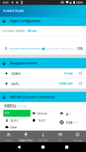 اسکرین شات برنامه Aviation Weather - METAR & TAF 2