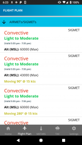 اسکرین شات برنامه Aviation Weather - METAR & TAF 6