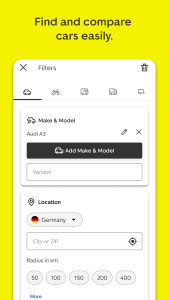 اسکرین شات 3 برنامه AutoScout24: Buy & sell cars