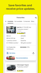 اسکرین شات 5 برنامه AutoScout24: Buy & sell cars