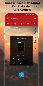 اسکرین شات 8 برنامه Auto Stamper™: Date Timestamp