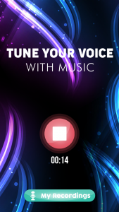 اسکرین شات برنامه Tune Your Voice With Music 3