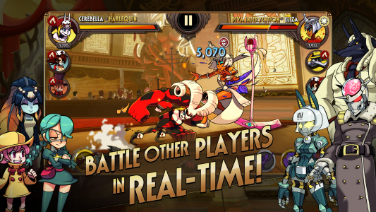 اسکرین شات 2 بازی Skullgirls: Fighting RPG