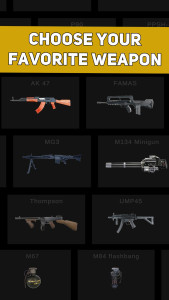 اسکرین شات 1 برنامه Realistic Gun - simulator