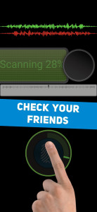 اسکرین شات 1 برنامه Voice Lie Detector (Prank)