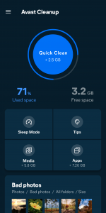 اسکرین شات برنامه Avast Cleanup – Phone Cleaner 1