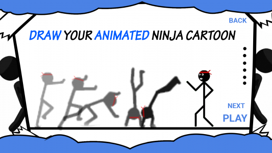 اسکرین شات برنامه Animated Ninja Cartoon Maker 1