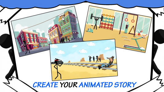 اسکرین شات برنامه Animated Ninja Cartoon Maker 3