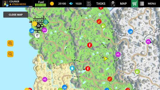 اسکرین شات 4 بازی Driving Zone: Offroad Lite
