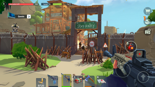 اسکرین شات 7 بازی TEGRA: Zombie survival island