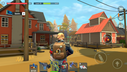 اسکرین شات بازی TEGRA: Zombie survival island 3