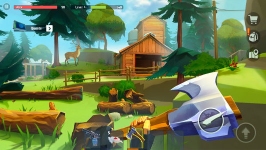 اسکرین شات 1 بازی TEGRA: Zombie survival island