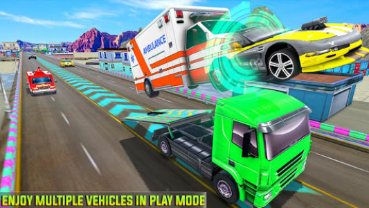 اسکرین شات برنامه Highway Transform Car 2019 Traffic Racer 8