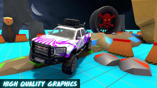 اسکرین شات برنامه Monster Truck Stunts: Free Offroad Truck Games 2