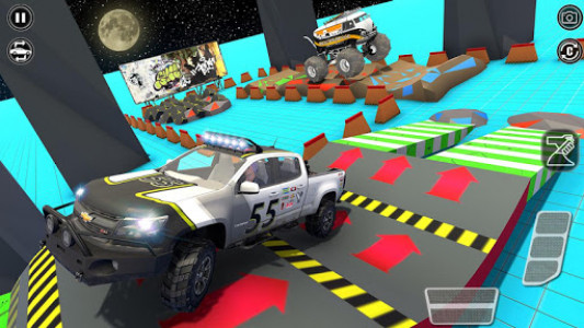 اسکرین شات برنامه Monster Truck Stunts: Free Offroad Truck Games 5