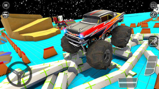 اسکرین شات برنامه Monster Truck Stunts: Free Offroad Truck Games 4