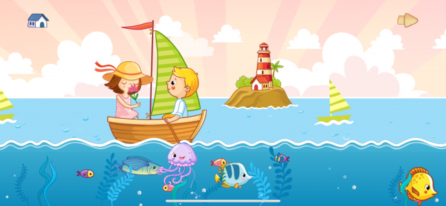 اسکرین شات بازی FISH sea animal games for kids 3