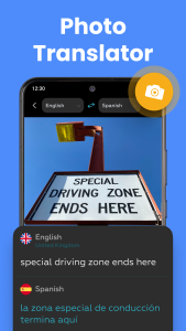 اسکرین شات 5 برنامه AI Voice Translator: Translate