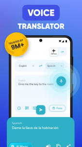 اسکرین شات برنامه Voice Translator All Language 1