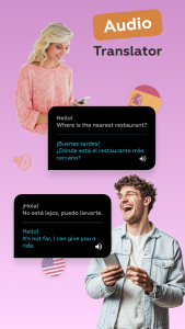 اسکرین شات 3 برنامه AI Voice Translator: Translate