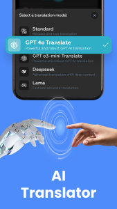 اسکرین شات 4 برنامه AI Voice Translator: Translate