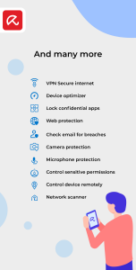 اسکرین شات برنامه Avira Security Antivirus & VPN 6