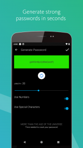 اسکرین شات برنامه Avira Password Manager 3